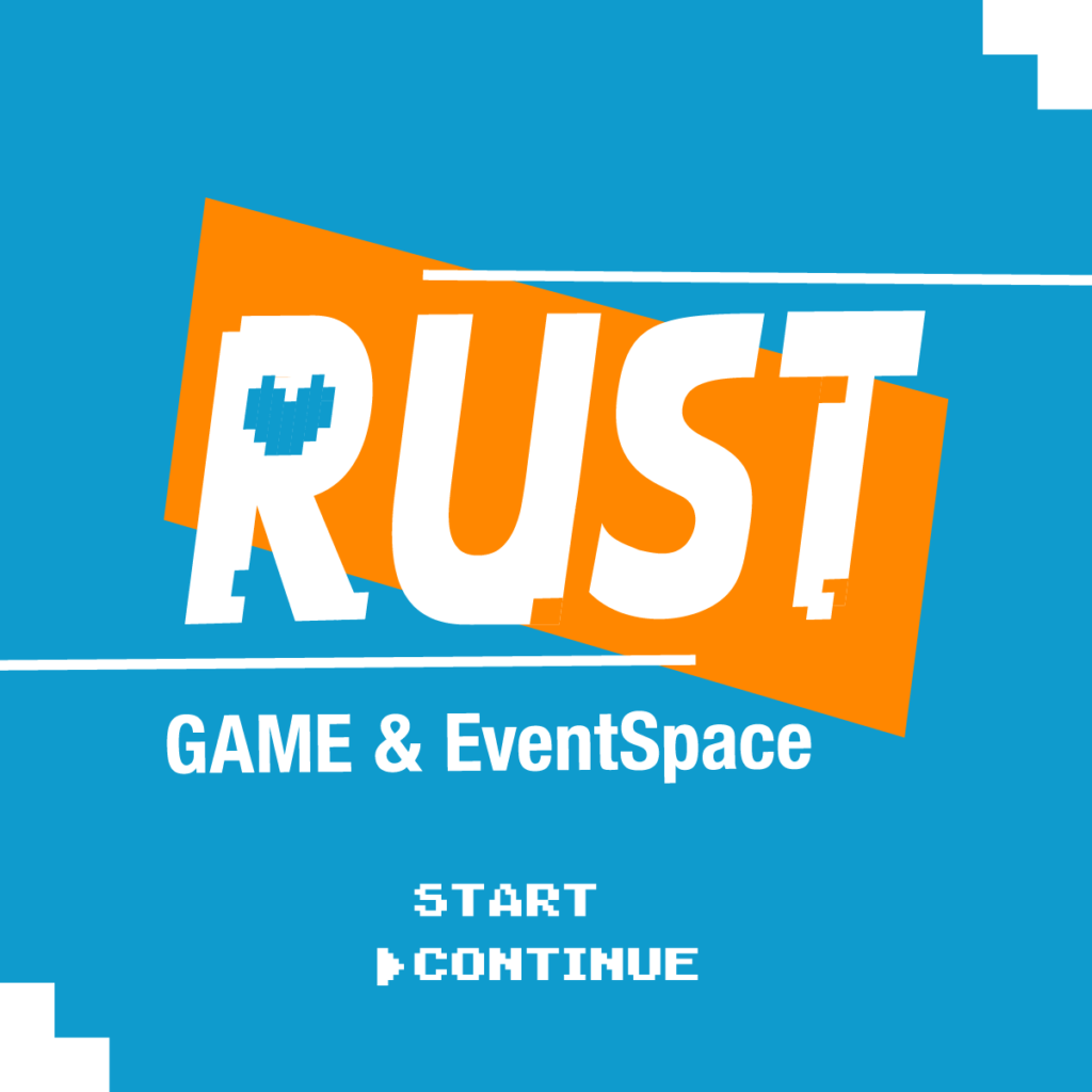 RUST GAME ＆ EVENT SPACE ロゴ